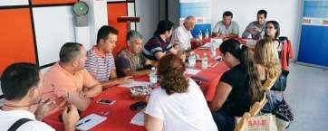 Reunión de la CEL del PSOE teldense (Foto TA)