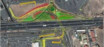 Plano del nuevo proyecto viario (Foto TA)