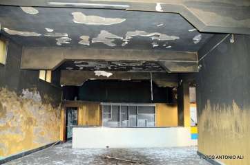 Imagen de archivo de uno de los ataques sufridos por la Casa de la Condesa (Foto TA)