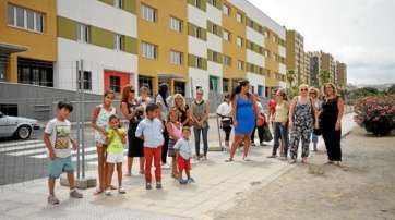 Viviendas ubicadas en las ramblas (Foto Gerardo Montesdeoca-C7)