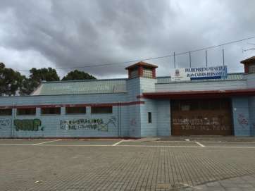 Imagen del polideportivo Juan Carlos Hernández (Foto TA)