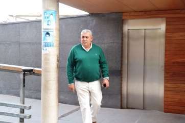 José Luis Mena, en el Juzgado de Telde, en una imagen de archivo (Foto TA)