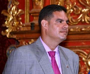 Diego Ojeda, concejal de Deportes (Foto TA)