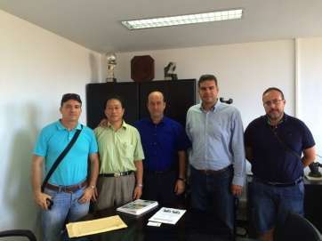 Encuentro con el director general de Deportes (Foto TA)