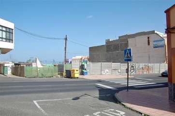 Antiguo solar de Telpan donde se iba a construir un complejo residencial de 78 viviendas (Foto TA)