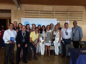 Miembros de la delegación de Telde (Foto TA)