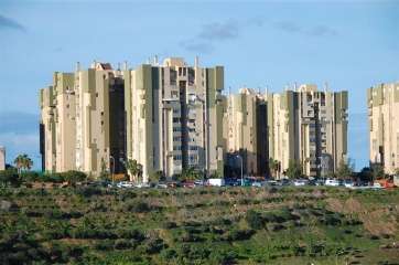 Bloques de viviendas del Valle de Jinámar (Foto TA)