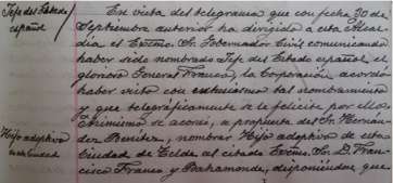 Documento del Ayuntamiento donde consta el polémico acuerdo (Foto Germán Jiménez)