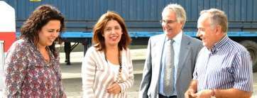 Imagen el encuentro entre políticos y empresarios celebrado esta mañana en El Goro (Foto TA)