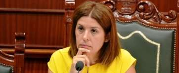 La alcaldesa de Telde, Carmen Hernández, en una imagen de archivo (Foto TA)