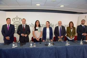 De izquierda a derecha: MÂª del Carmen Hernández Bento, Patricia Hernández, Antonio Morales y Carmen Hernández (Foto TA)
