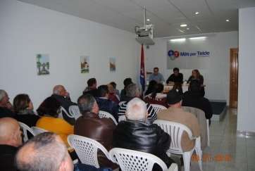 Imagen de archivo de una asamblea de Más por Telde (Foto TA)