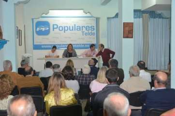 El PP de Telde celebró anoche comité local (Foto TA)