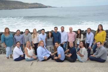 CC presentó este sábado su candidatura al Congreso de Diputados por la provincia de Las Palmas (Foto TA)