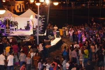 Imagen de archivo de un espectáculo en Telde (Foto TA)