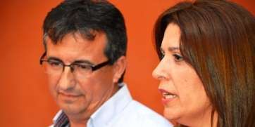 Carmen Hernández y Juan Francisco Artiles (Foto TA)