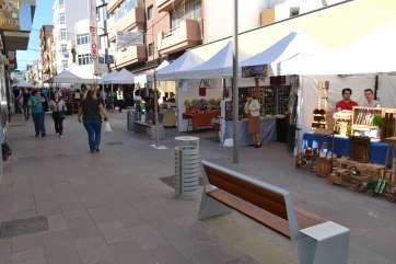 Zona comercial abierta de Los Llanos (Foto TA)