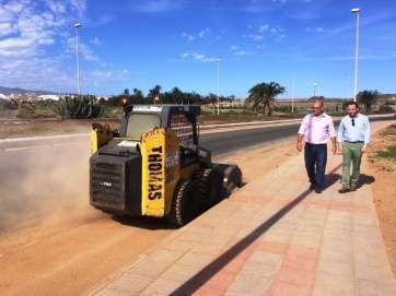 Los trabajos comenzaron este lunes (Foto TA)