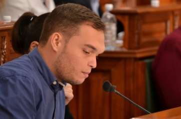 Guillermo Eugenio, portavoz de Se Puede Ganar en el Ayuntamiento de Telde (Foto TA)