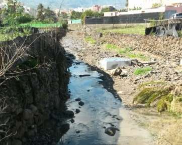 Vertido de aguas residuales (Foto TA)