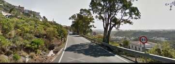 Imagen de la carretera de Valsequillo (Foto Google Maps)