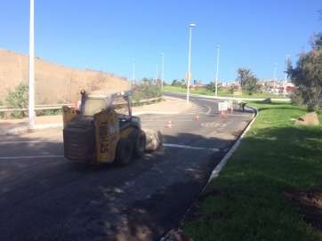 Los trabajos se prolongarán hasta mediados de la próxima semana (Foto TA)