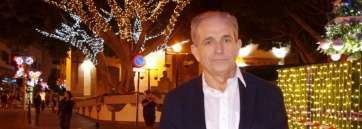 José Miguel Rodríguez, en su barrio natal (Foto TA)