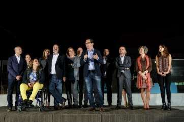 El cierre de campaña tuvo lugar en un hotel de la capital (Foto TA)