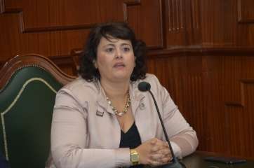 La concejala de Economía y Hacienda, Celeste López (Foto TA)