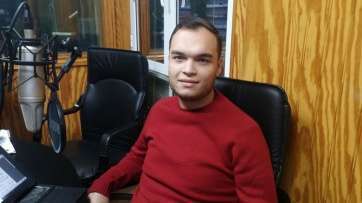 Guillermo Eugenio, en Radio Faycán (Foto TA)