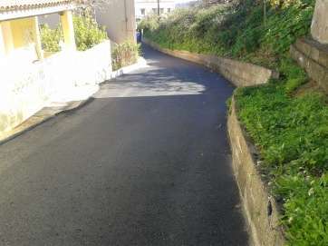 Uno de los caminos agrícolas reparados (Foto TA)