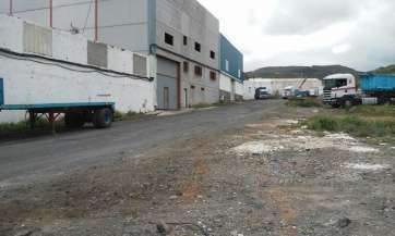 Estado que presenta la zona industrial de Maipez, cerca de Jinámar (Foto TA)