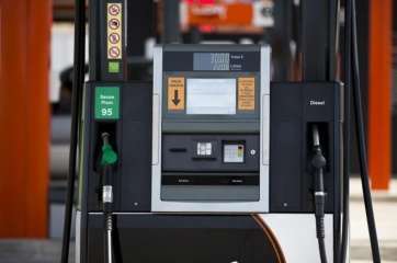 Surtidor de una gasolinera (Foto TA)