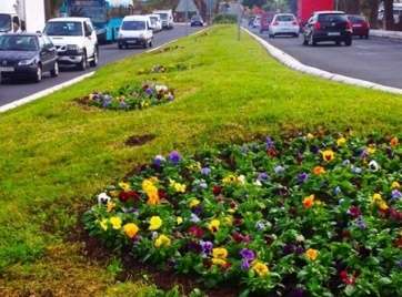 Actuación en la entrada a Telde (Foto TA)
