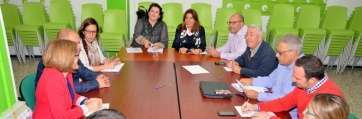 Momento de la reunión de anoche de la ejecutiva de NC de Telde (Foto Antonio Alí)
