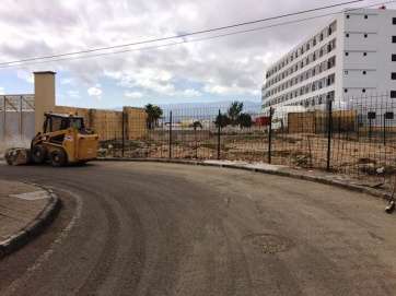 Tareas de limpieza en La Estrella (Foto TA)