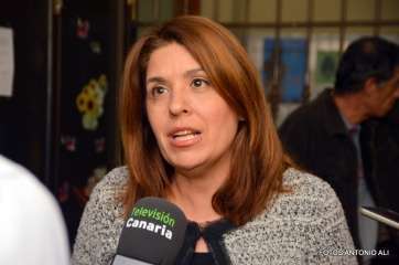 Carmen Hernández, alcaldesa de Telde (Foto TA)