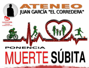 Cartel de la charla (Foto TA)