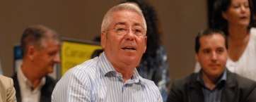 Francisco Santiago, en una foto en la sede de NC (Foto TA)