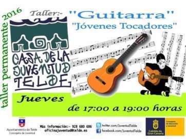 Cartel anunciador de uno de los talleres permanentes (Foto TA)