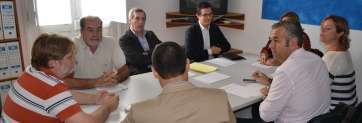 Imagen de archivo de una de las reuniones de coordinación del anterior Pacto de Telde (Foto TA)