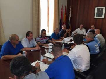 Imagen de archivo de una comisión intermunicipal del taxi (Foto TA)