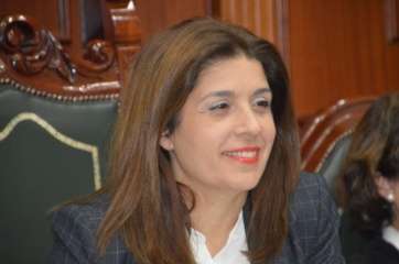 La alcaldesa de Telde, en el Plano de este viernes (Foto TA)