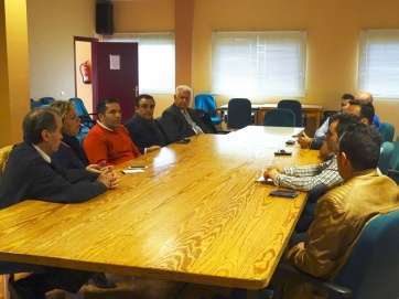 Momento de la reunión (Foto TA)