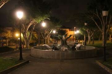 Imagen de archivo del parque urbano de Arnao (Foto Jesús Ruiz)