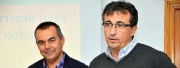 Dos de los ediles de Más por Telde, Álvaro Monzón y Juan Francisco Artiles (Foto TA)