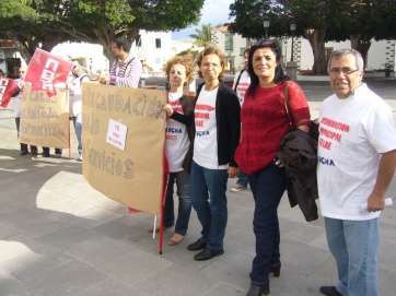 Exempleados de Gestión Tributaria (Foto TA)