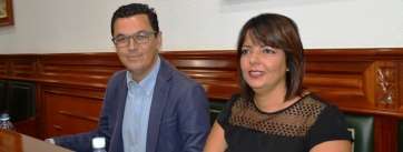 Pablo Rodríguez y Gloria Cabrera, concejales de CC en el Ayuntamiento de Telde (Foto TA)
