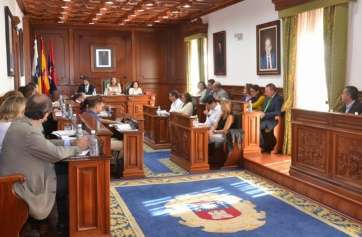 Imagen de archivo de una sesión plenaria de este mandato (Foto TA)