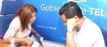 La alcaldesa Carmen Hernández y su socio y vicealcalde Alejandro Ramos, en una imagen de archivo (Foto TA)